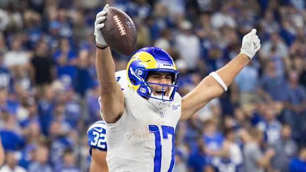 Los Angeles Rams wide receiver Puka Nacua